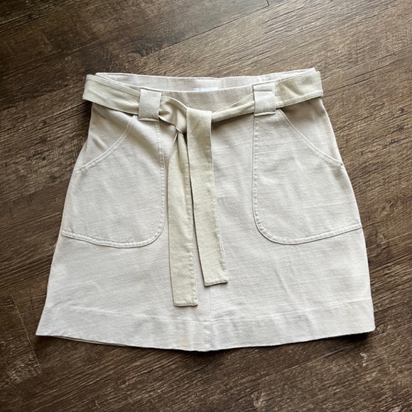 Garnet Hill Dresses & Skirts - Garnet Hill Cotton Mini Skirt, Size 10